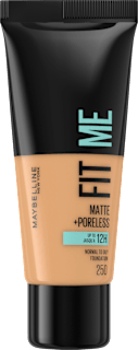 Foundation Fit Me Matte & Poreless 250 Sun Beige MAYBELLINE NEW YORK