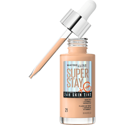 MAYBELLINE NEW YORK Foundation Super Stay 24H Skin Tint 21, 30 ml