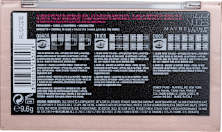 Lidschatten Palette Eyestudio 01 Blushed Nudes MAYBELLINE NEW YORK