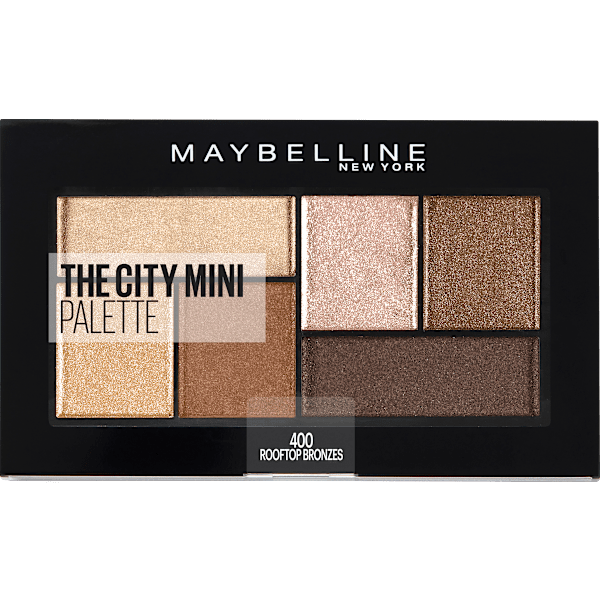 Lidschatten Palette Mini The City 400 Rooftop Bronzes MAYBELLINE NEW YORK