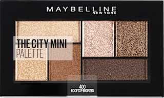 Lidschatten Palette Mini The City 400 Rooftop Bronzes MAYBELLINE NEW YORK