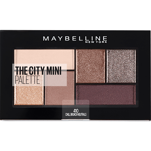 Lidschatten Palette Mini The City 410 Chill Brunch Neutrals  MAYBELLINE NEW YORK