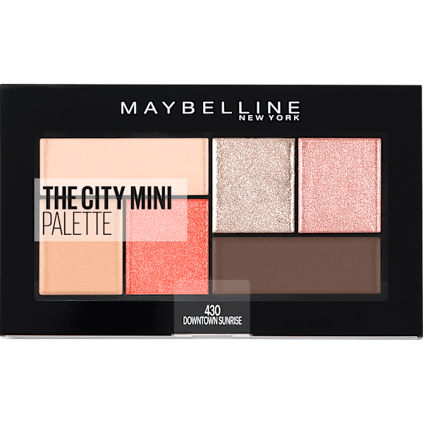 Lidschatten Palette Mini The City 430 Downtown Sunrise  MAYBELLINE NEW YORK