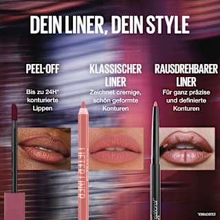 Lipliner Super Stay Peel-Off 002 Haze  MAYBELLINE NEW YORK