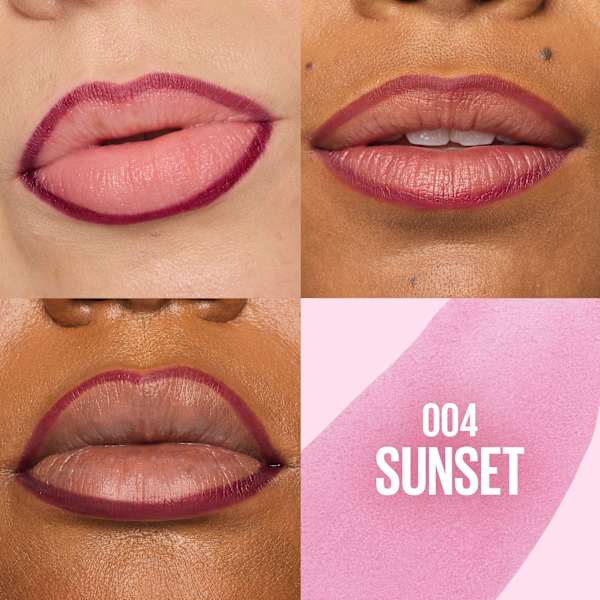 Lipliner Super Stay Peel-Off 004 Sunset  MAYBELLINE NEW YORK