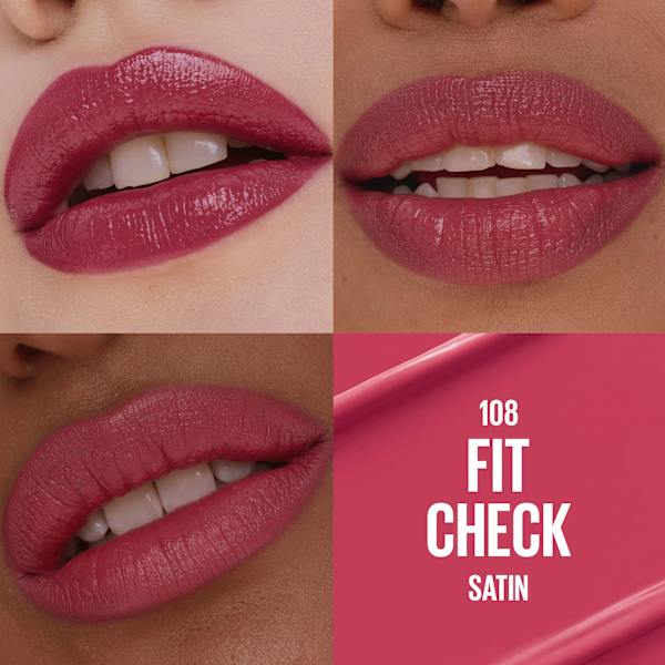 Lippenstift Serum 108 Fit Check MAYBELLINE NEW YORK