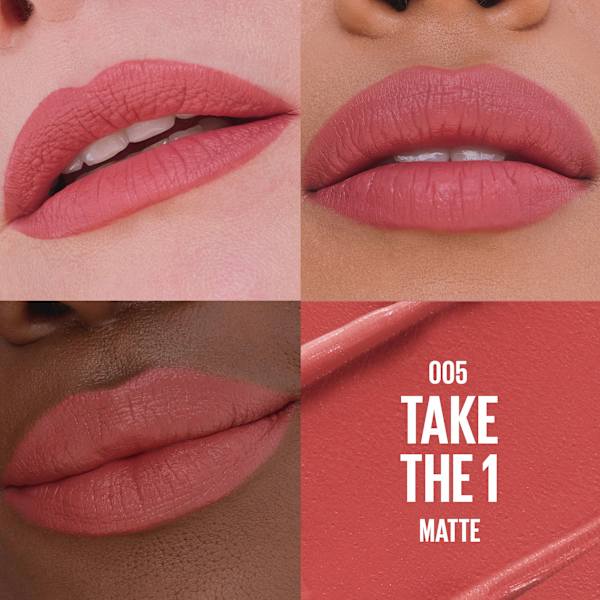 Lippenstift Serum Lippenstift 005 Take The 1 MAYBELLINE NEW YORK