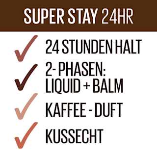 Lippenstift Super Stay 24h 900 Mocha Moves  MAYBELLINE NEW YORK