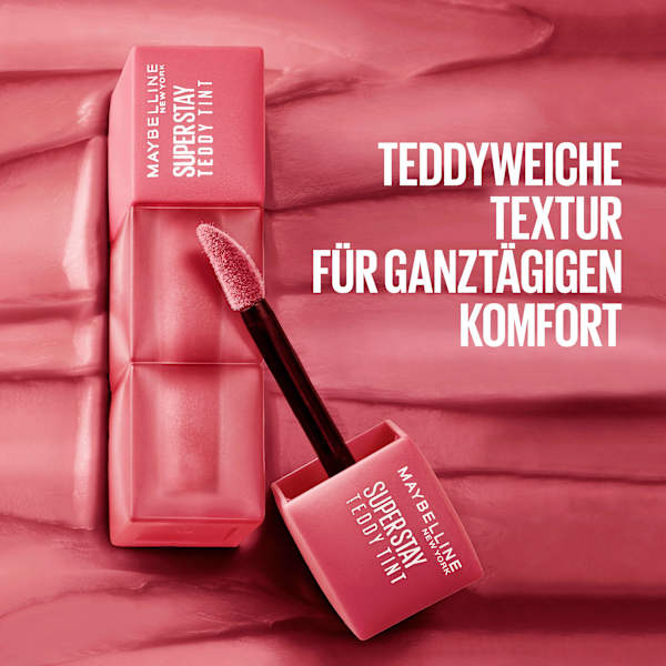 Lippenstift Super Stay Teddy Tint 105 Velvet Choker MAYBELLINE NEW YORK
