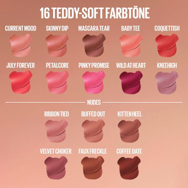 Lippenstift Super Stay Teddy Tint 110 Faux Freckles MAYBELLINE NEW YORK