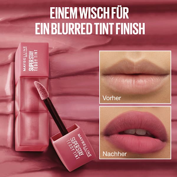 Lippenstift Super Stay Teddy Tint 35 July Forever MAYBELLINE NEW YORK