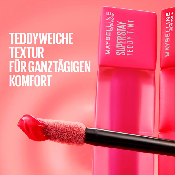 Lippenstift Super Stay Teddy Tint 55 Kneehigh MAYBELLINE NEW YORK