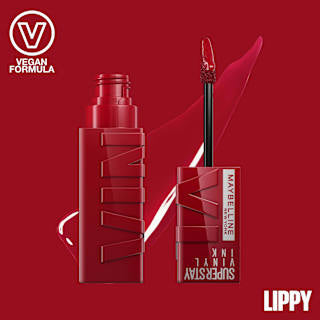 Lippenstift Super Stay Vinyl Ink 10 Lippy  MAYBELLINE NEW YORK