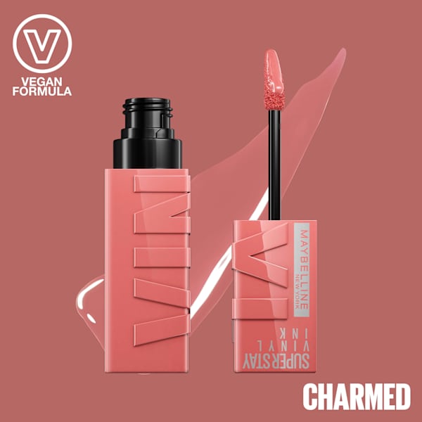 Lippenstift Super Stay Vinyl Ink 100 Charmed  MAYBELLINE NEW YORK