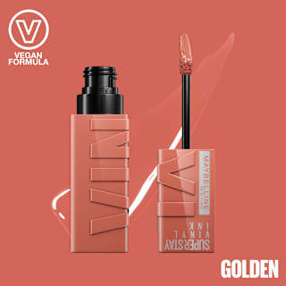 Lippenstift Super Stay Vinyl Ink 105 Golden  MAYBELLINE NEW YORK
