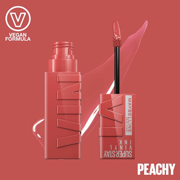 Lippenstift Super Stay Vinyl Ink 15 Peachy  MAYBELLINE NEW YORK