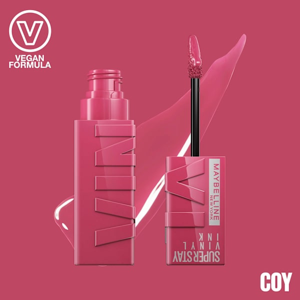 Lippenstift Super Stay Vinyl Ink 20 Coy  MAYBELLINE NEW YORK