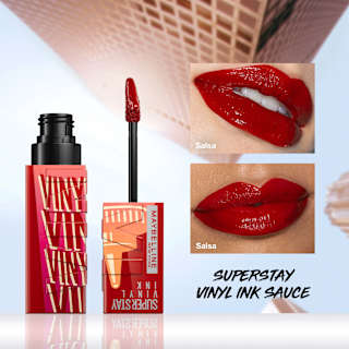 Lippenstift Super Stay Vinyl Ink 200 Salsa  MAYBELLINE NEW YORK