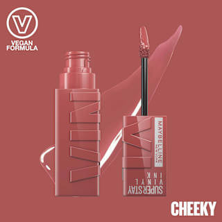 Lippenstift Super Stay Vinyl Ink 35 Cheeky  MAYBELLINE NEW YORK
