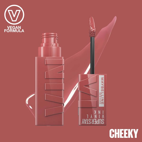 Lippenstift Super Stay Vinyl Ink 35 Cheeky MAYBELLINE NEW YORK