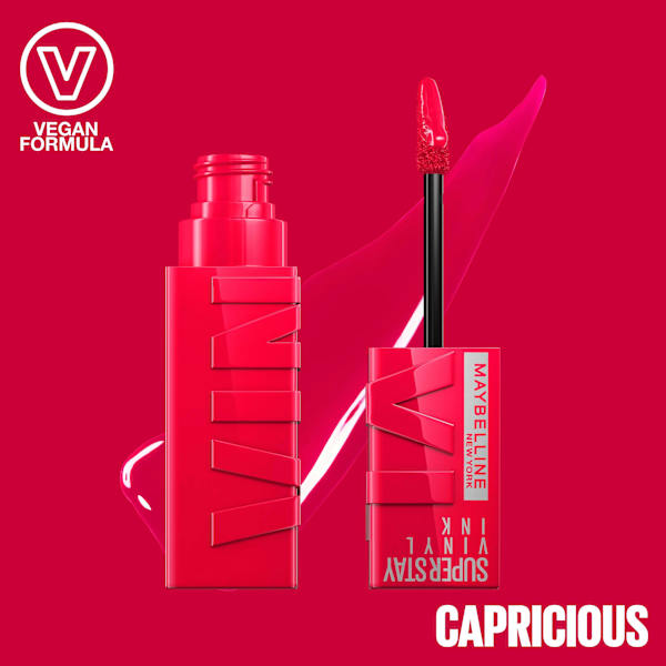 Lippenstift Super Stay Vinyl Ink 45 Capricious  MAYBELLINE NEW YORK