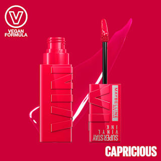 Lippenstift Super Stay Vinyl Ink 45 Capricious  MAYBELLINE NEW YORK