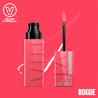 Lippenstift Super Stay Vinyl Ink Pink 145 Mashup Rogue MAYBELLINE NEW YORK