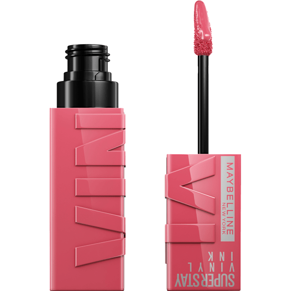 Lippenstift Super Stay Vinyl Ink Pink 145 Mashup Rogue MAYBELLINE NEW YORK