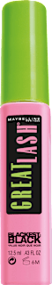 Mascara Great Lash Blackest Black MAYBELLINE NEW YORK