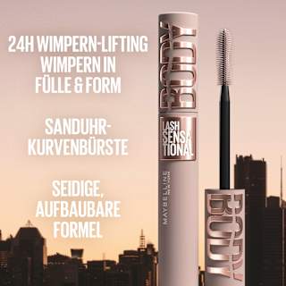 Mascara Lash Sensational Body Black  MAYBELLINE NEW YORK