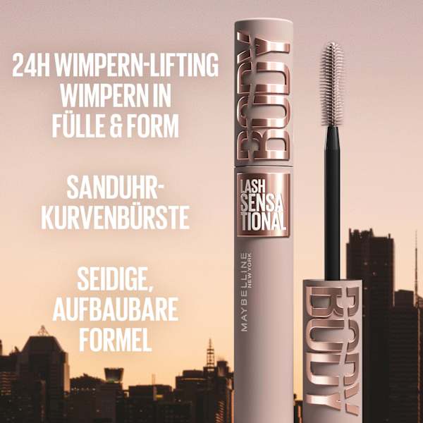 Mascara Lash Sensational Body Black  MAYBELLINE NEW YORK
