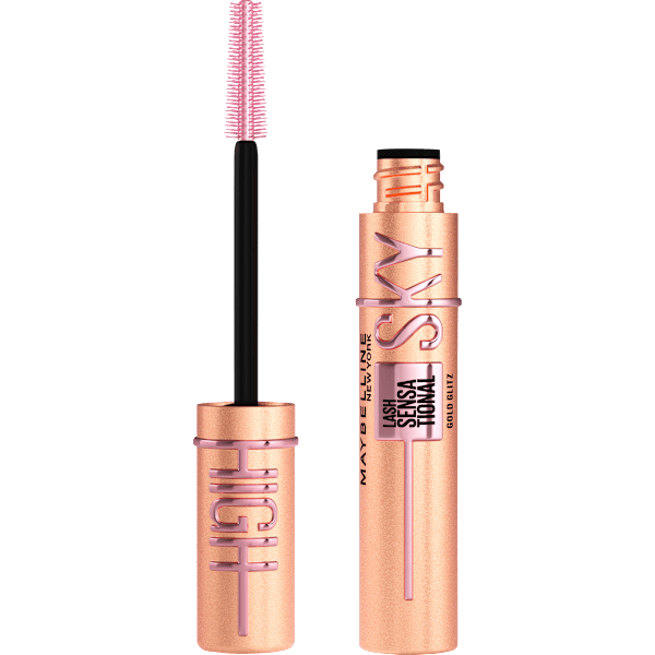 Mascara Lash Sensational Sky High Gold Glitzer MAYBELLINE NEW YORK