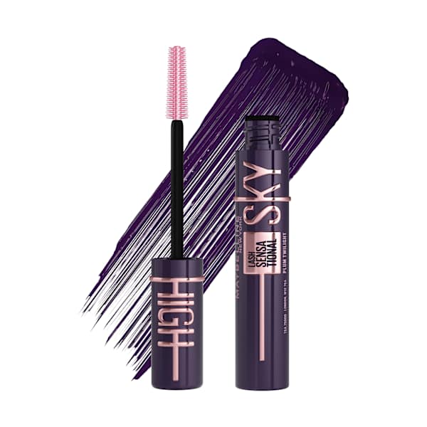 Mascara Lash Sensational Sky High Plum Twilight, dunkelviolett  MAYBELLINE NEW YORK