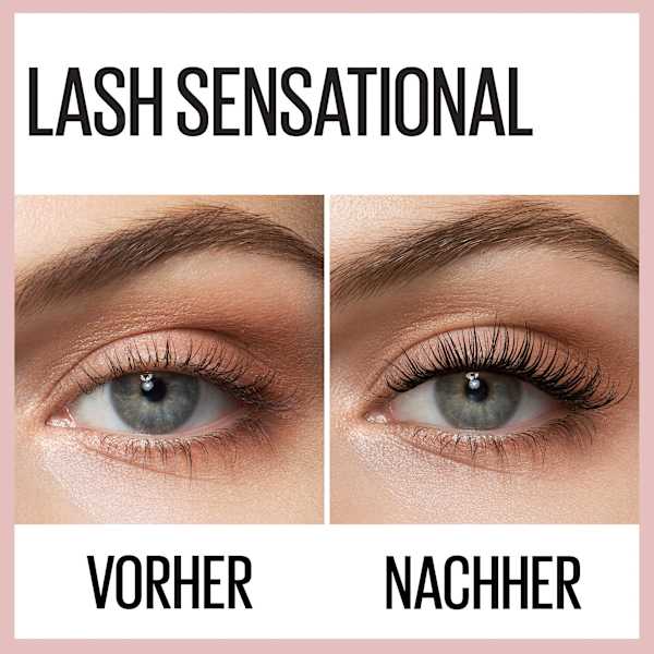 Mascara Lash Sensational Voller-Wimpern-Fächer 01 Very Black MAYBELLINE NEW YORK