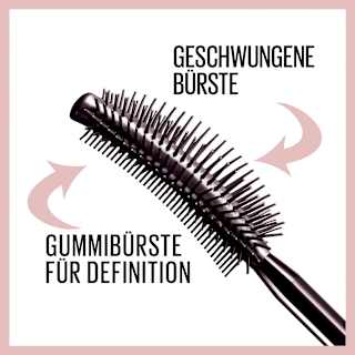Mascara Lash Sensational Voller-Wimpern-Fächer Waterproof Very Black MAYBELLINE NEW YORK