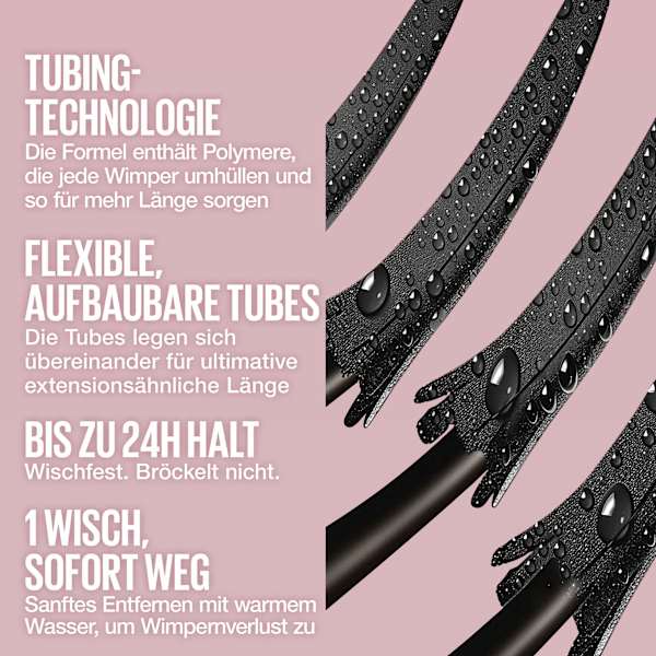 Mascara Sky High Tubes Very Black MAYBELLINE NEW YORK