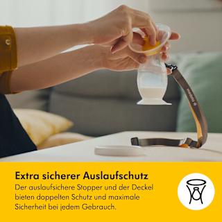 Auffangbehälter für Muttermilch Silikon Medela