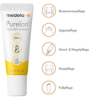 Brustwarzencreme Purelan  Medela