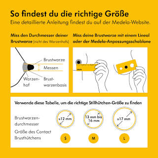 Contact Brusthütchen Gr. S  Medela