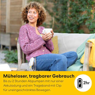 Doppelmilchpumpe Freestyle Mini Hands-free, eletrisch Medela