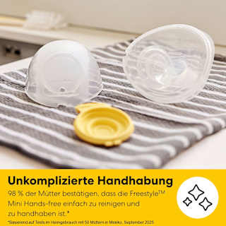Doppelmilchpumpe Freestyle Mini Hands-free, eletrisch Medela