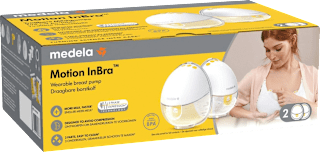 Doppelmilchpumpe Motion InBra, elektrisch Medela
