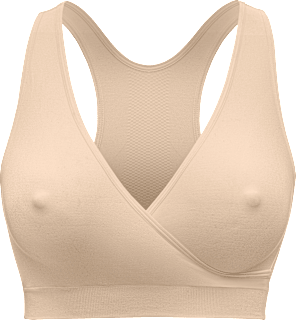 Schwangerschafts- und Still-BH Cool Sleep, chai, Gr. XL Medela