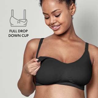 Schwangerschafts- und Still-BH Gr. L Keep Cool Ultra, schwarz Medela
