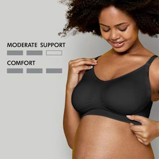 Schwangerschafts- und Still-BH Gr. L Keep Cool Ultra, schwarz Medela