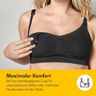 Schwangerschafts- und Still-BH Gr. M Keep Cool, schwarz Medela