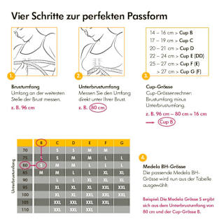 Schwangerschafts- und Still-BH Gr. M Keep Cool Ultra, chai Medela