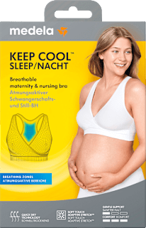 Schwangerschafts- und Still-BH Gr. XL Keep Cool, schwarz Medela