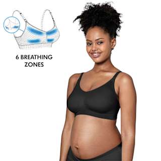 Schwangerschafts- und Still-BH Gr. XL Keep Cool Ultra, schwarz Medela