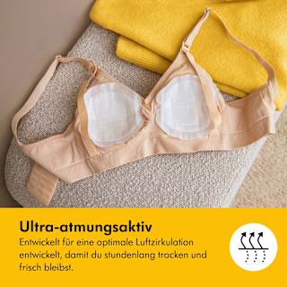 Stilleinlagen ultra atmungsaktiv Medela
